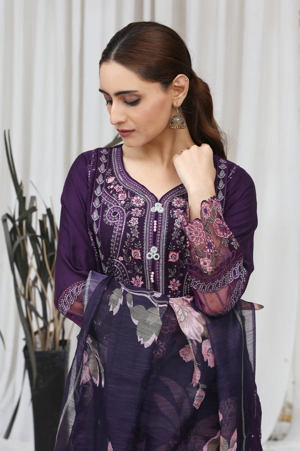 Naqsh-e-Zar(purple)